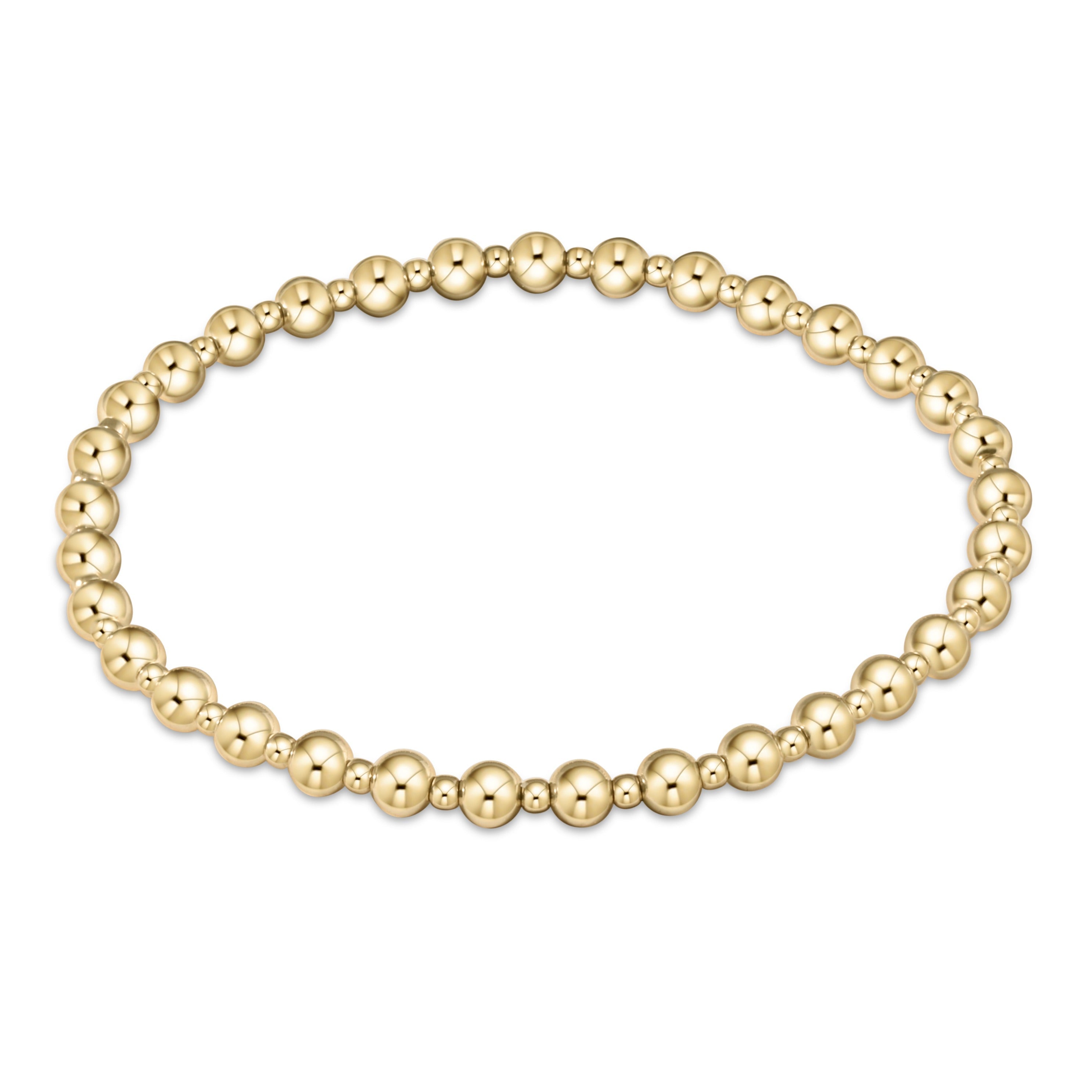 Grateful Gold 4mm Bracelet