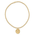 Classic Gold 2mm Bracelet - Inspire Love Small Gold Disc
