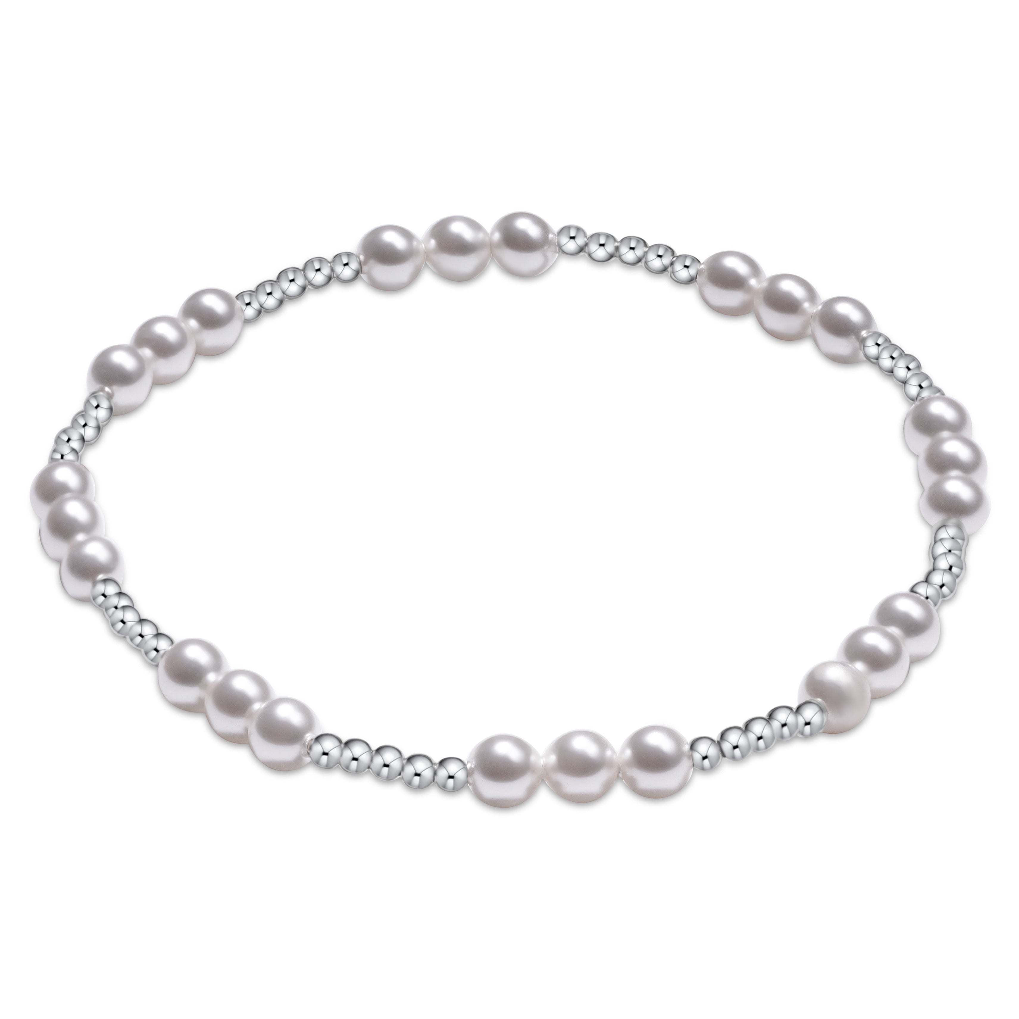 Joy Pearl 4mm Sterling Bracelet