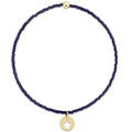 Hope Classic Bracelet - Navy - Star Small Gold Disc