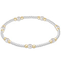 Purpose Pearl 4mm Mixed Metal Bracelet
