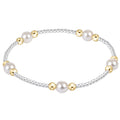 Purpose Pearl 6mm Mixed Metal Bracelet