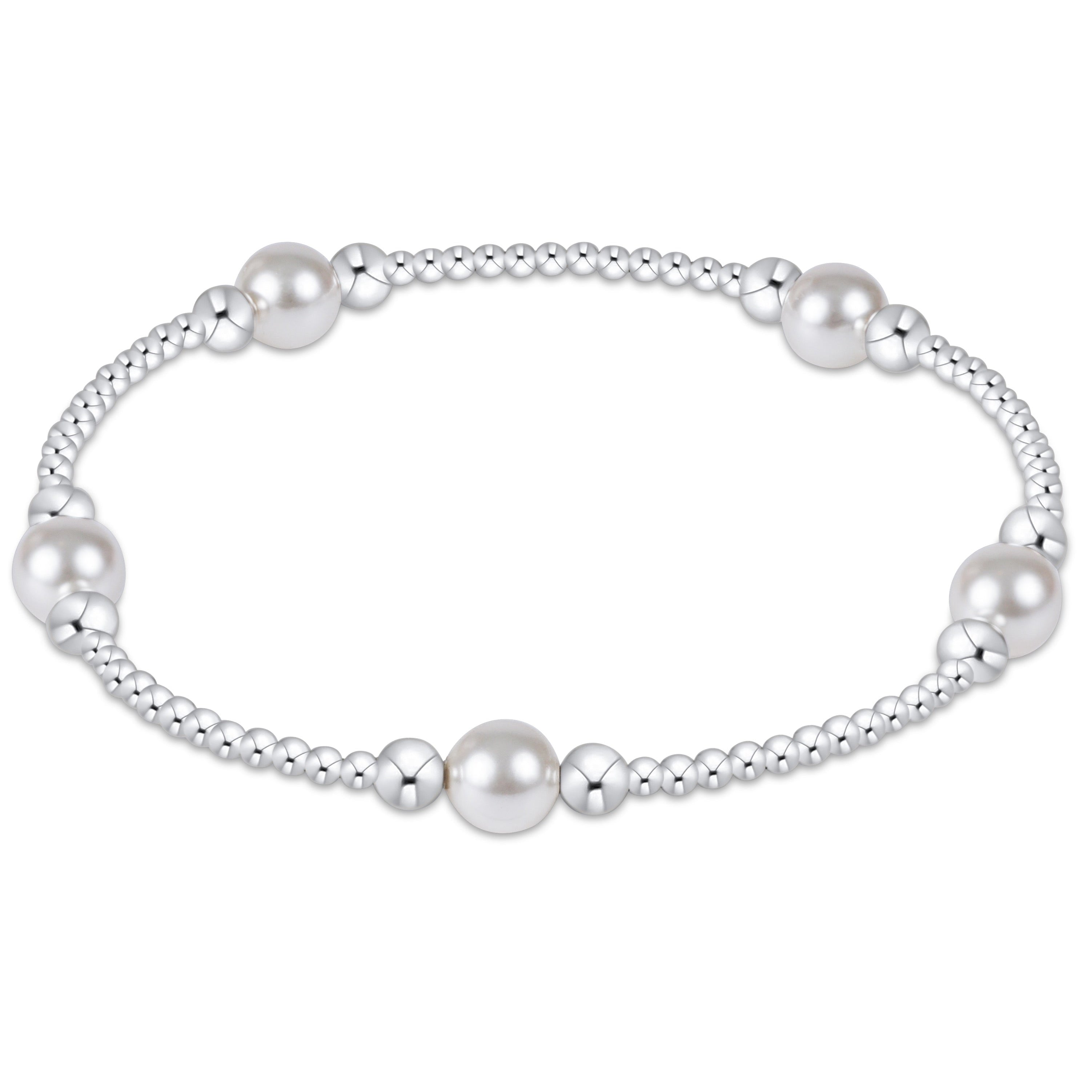 Purpose Pearl 6mm Sterling Bracelet