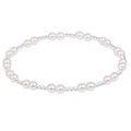Together Pearl 4mm Sterling Bracelet