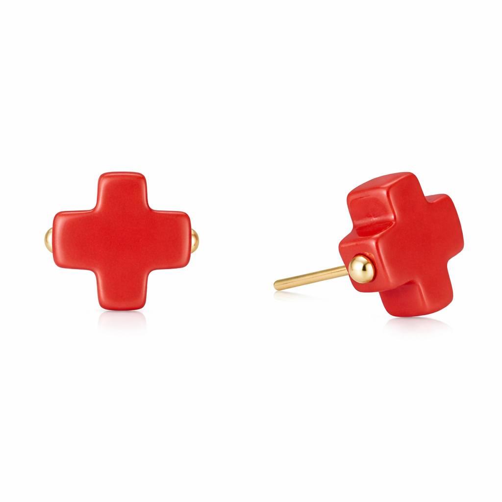 Signature Cross Studs