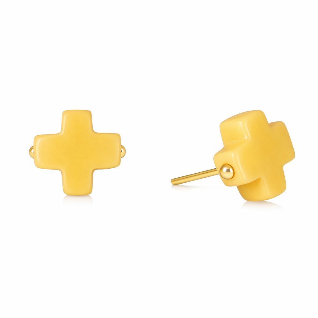Signature Cross Studs