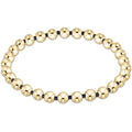 Gameday Hope Grateful 5mm Bead Bracelet - Navy