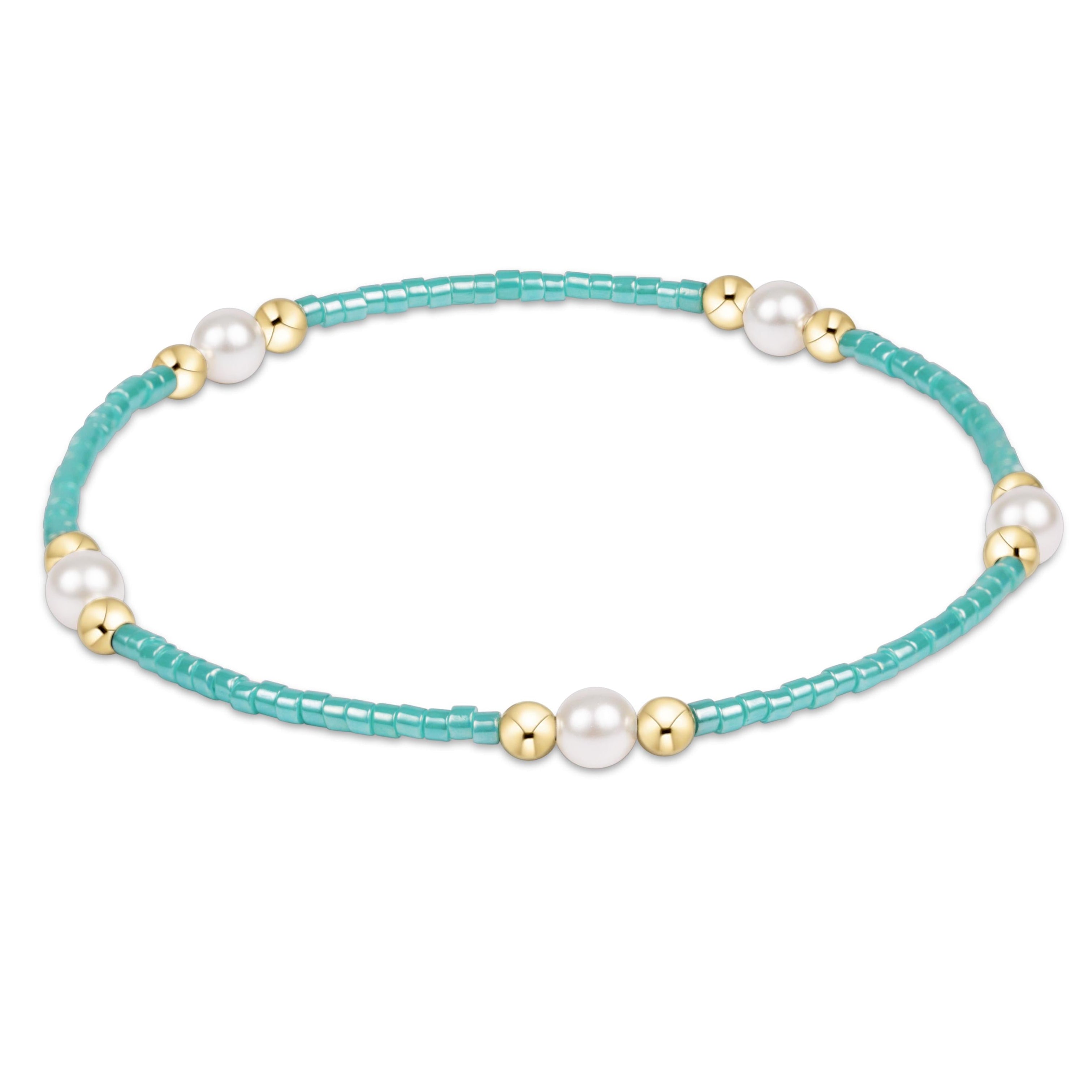 Hope Purpose Pearl Bracelet - Sea Glass