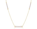 15" Choker Simplicity Chain Gold - Hope Bliss - Silky White