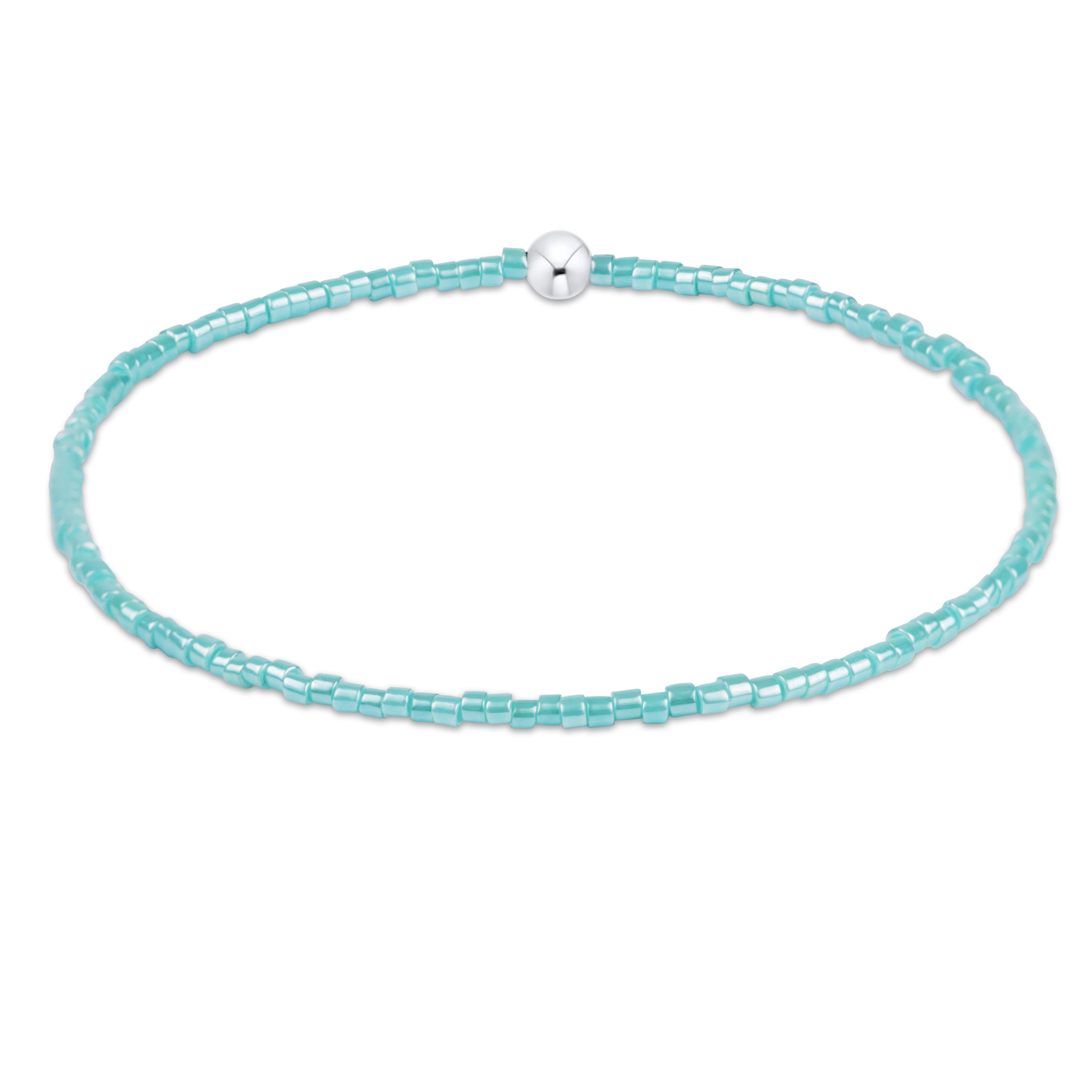 Hope Classic Sterling Bracelet - Sea Glass
