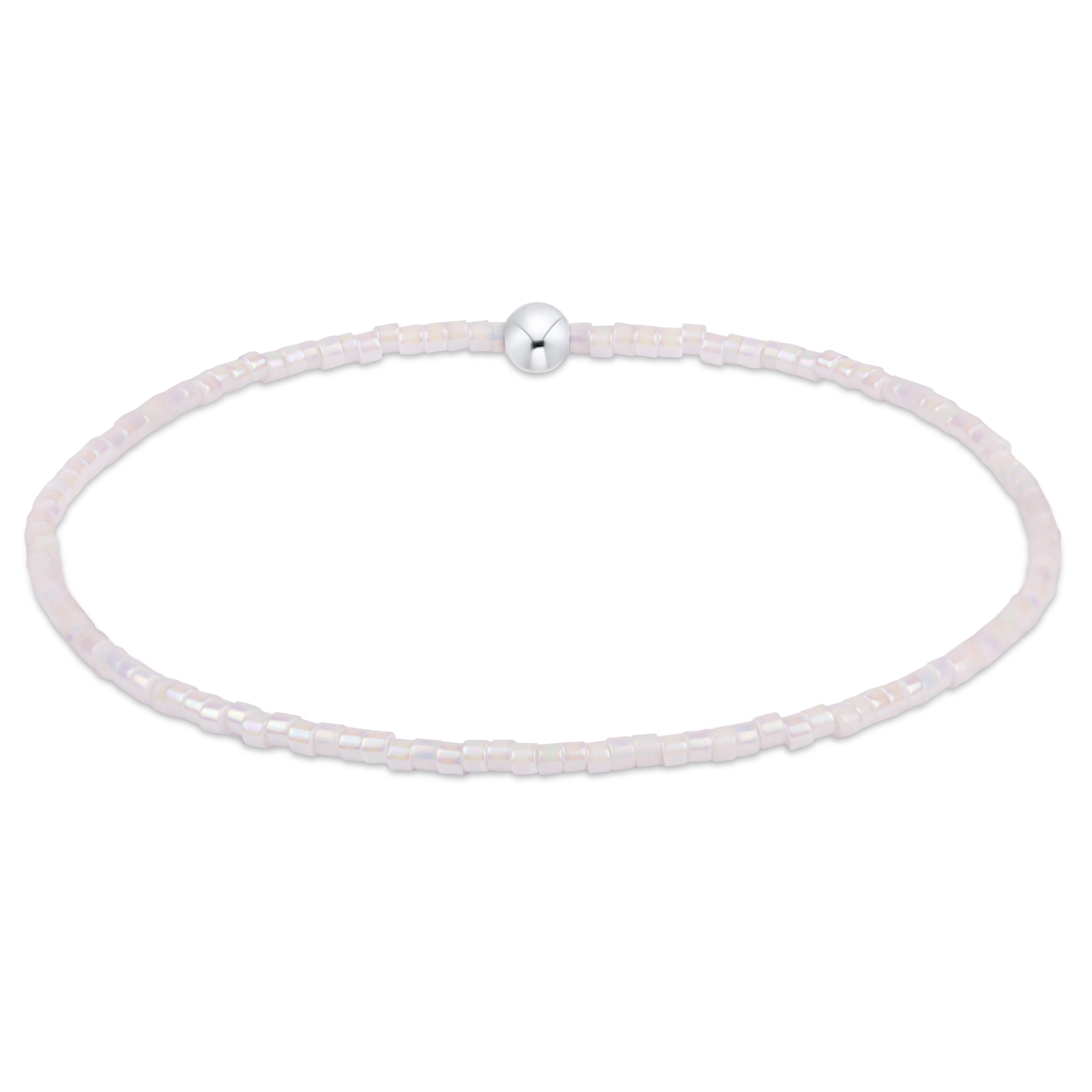 Hope Classic Sterling Bracelet - Silky White