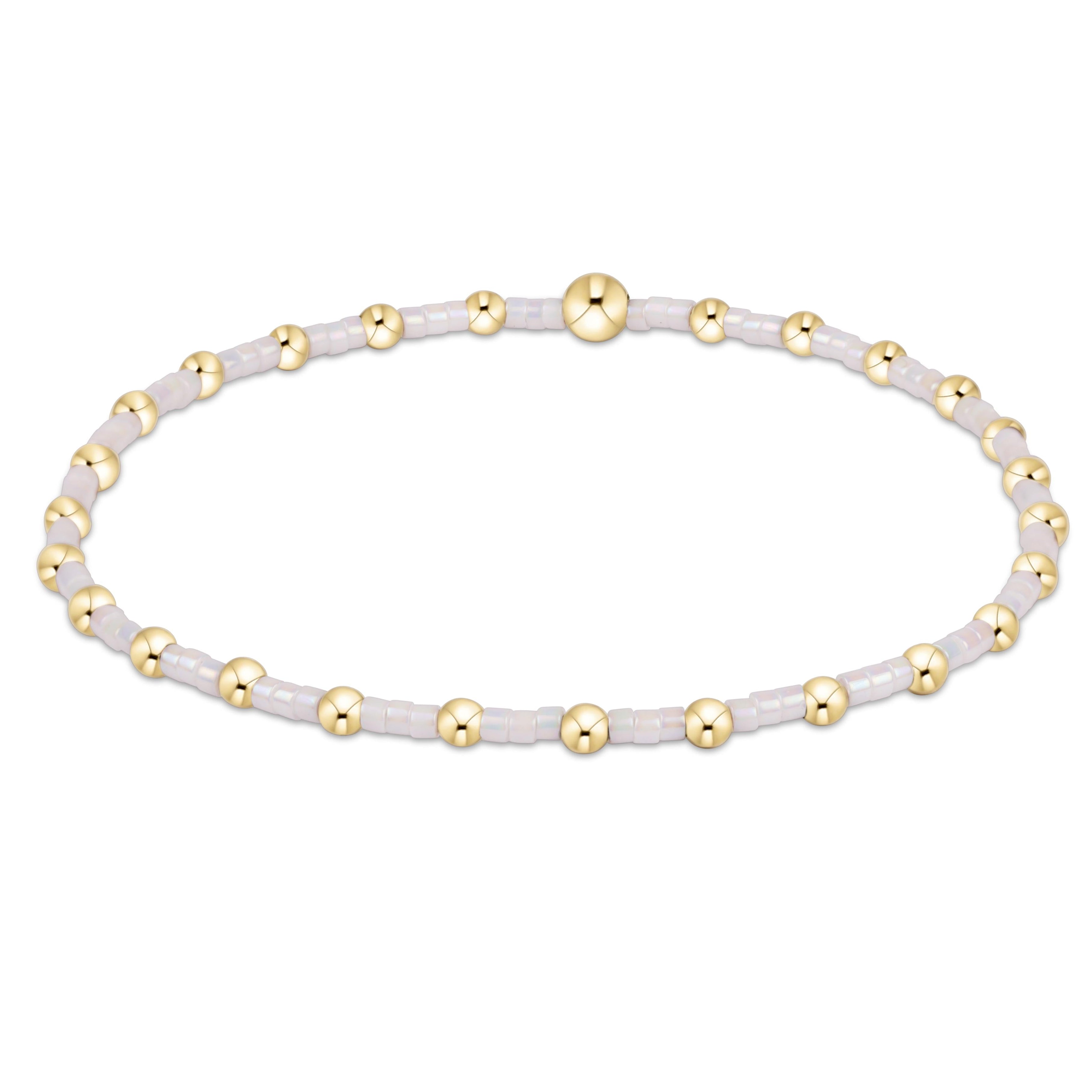Hope Sincerity Bracelet - Silky White
