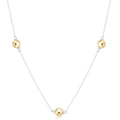 Choker Simplicity Chain Mixed Metal - Classic Gold 6mm