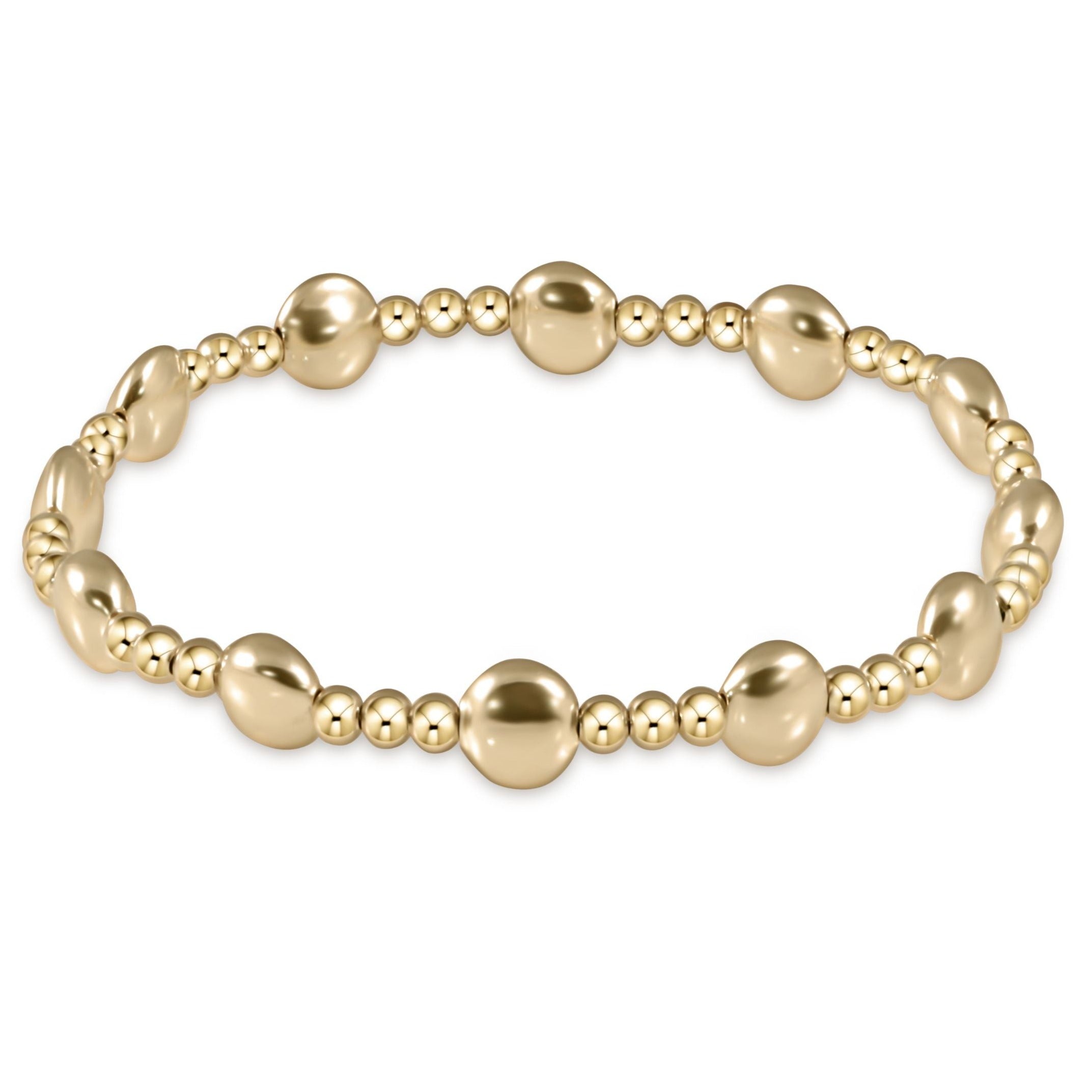 Honesty Sincerity Gold 6mm Bracelet