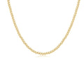 Choker Beaded - Classic Gold 3mm