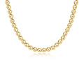 Choker Beaded - Classic Gold 6mm