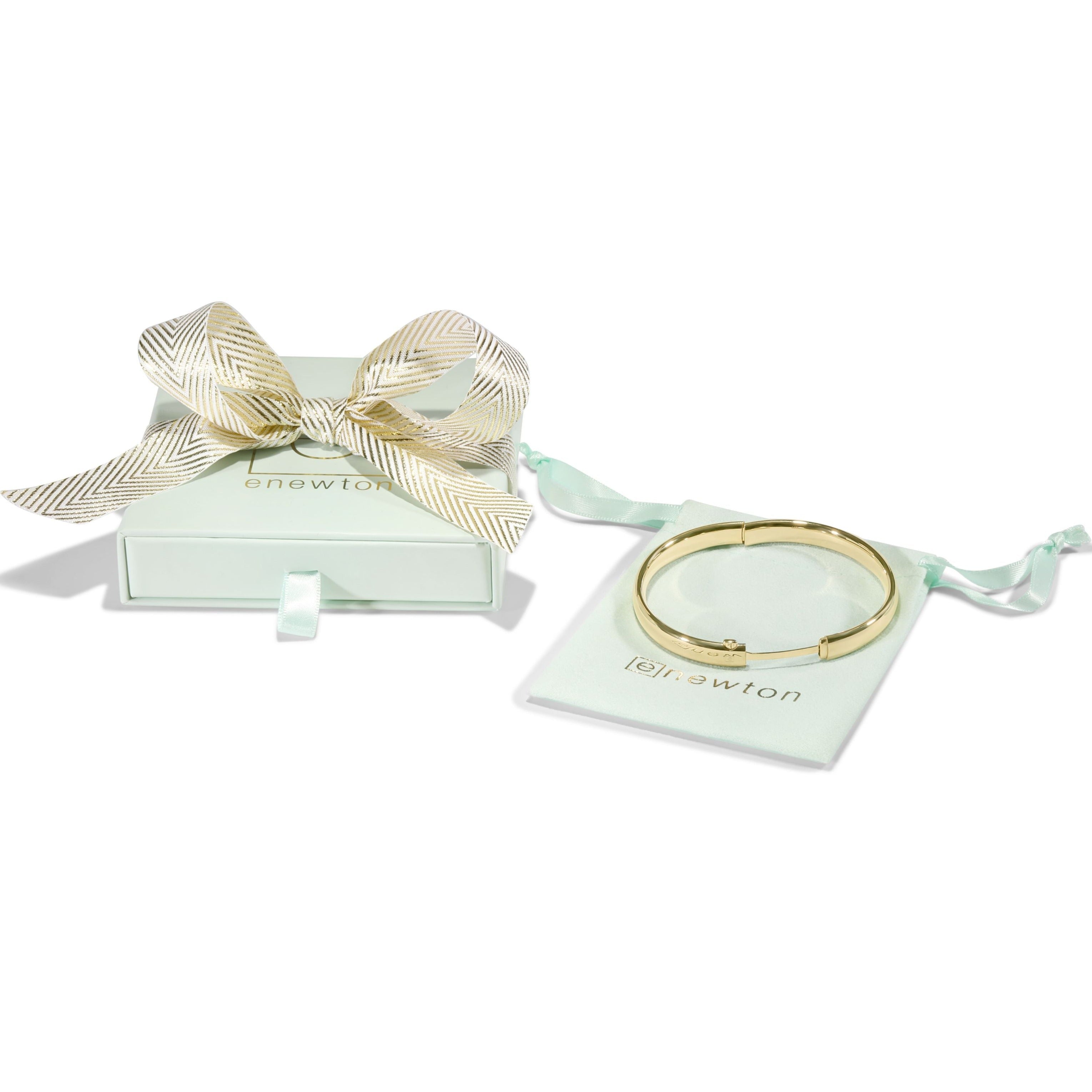 Cherish Gold Bangle Bracelet Medium