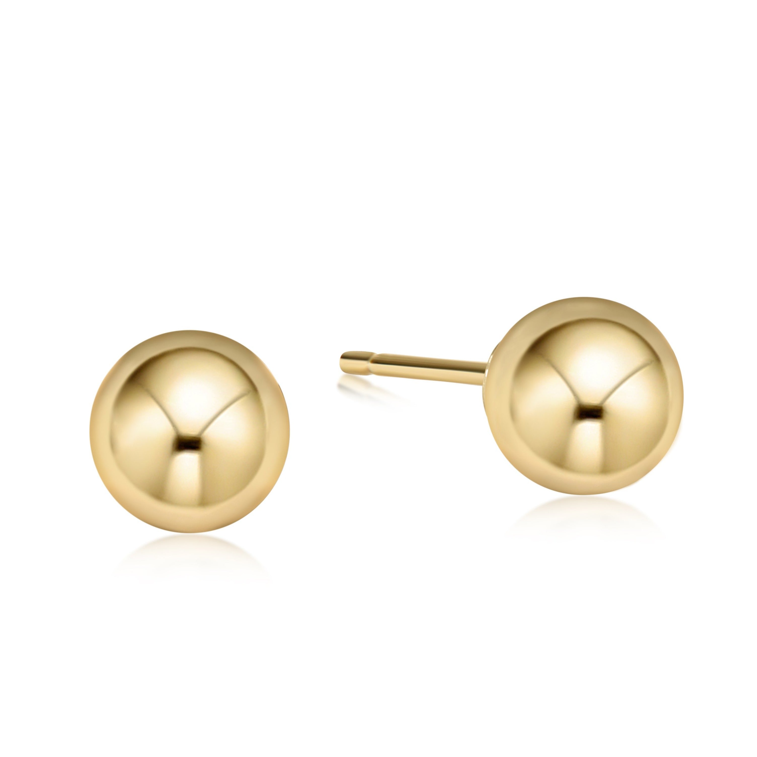 Classic 10mm Ball Studs - Gold