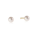 Classic 6mm Ball Studs - Pearl