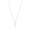 16" Necklace Sterling - Signature Cross Small Sterling Charm