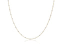 Choker Simplicity Chain Gold - Pearl 2mm