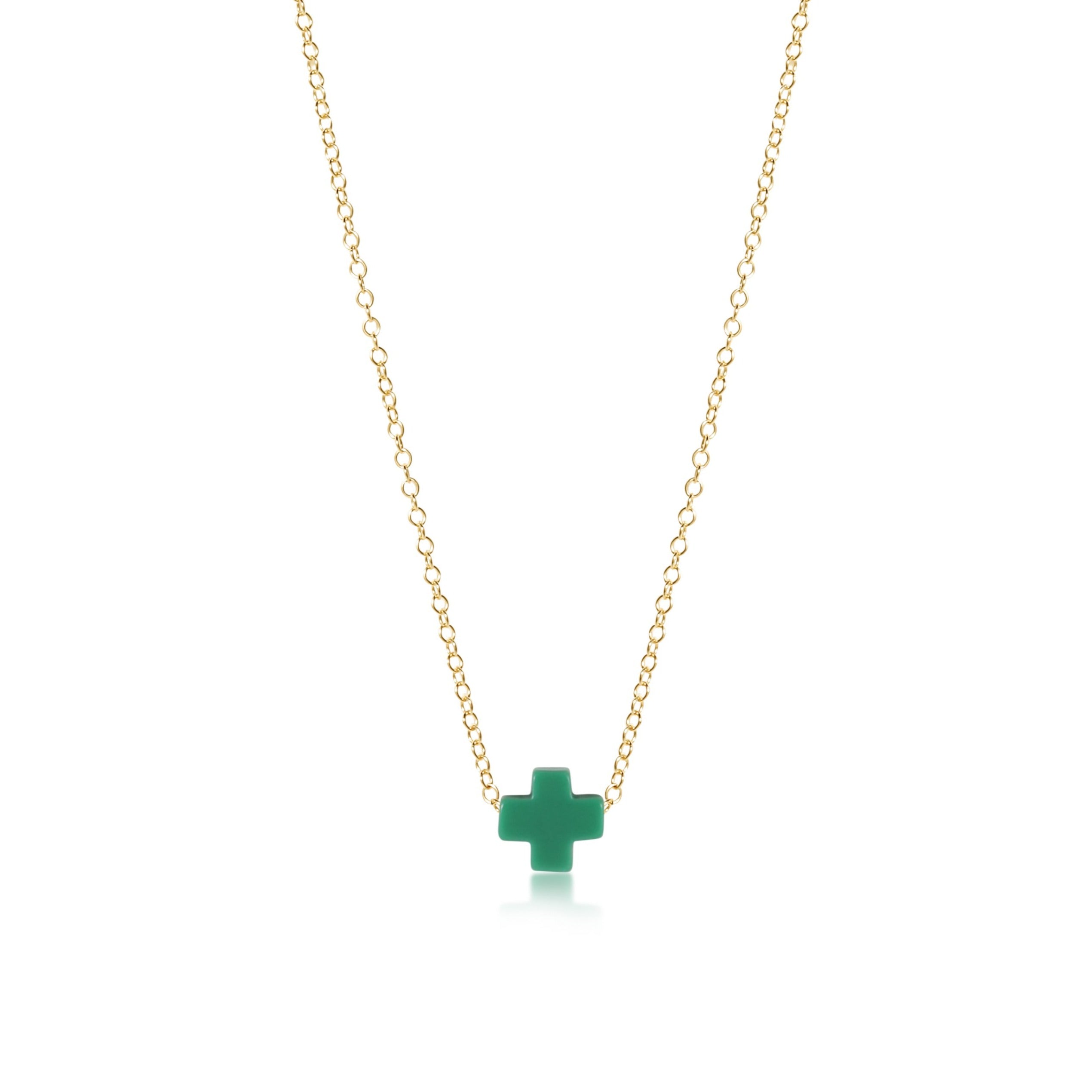 egirl 14" Necklace Gold - Signature Cross