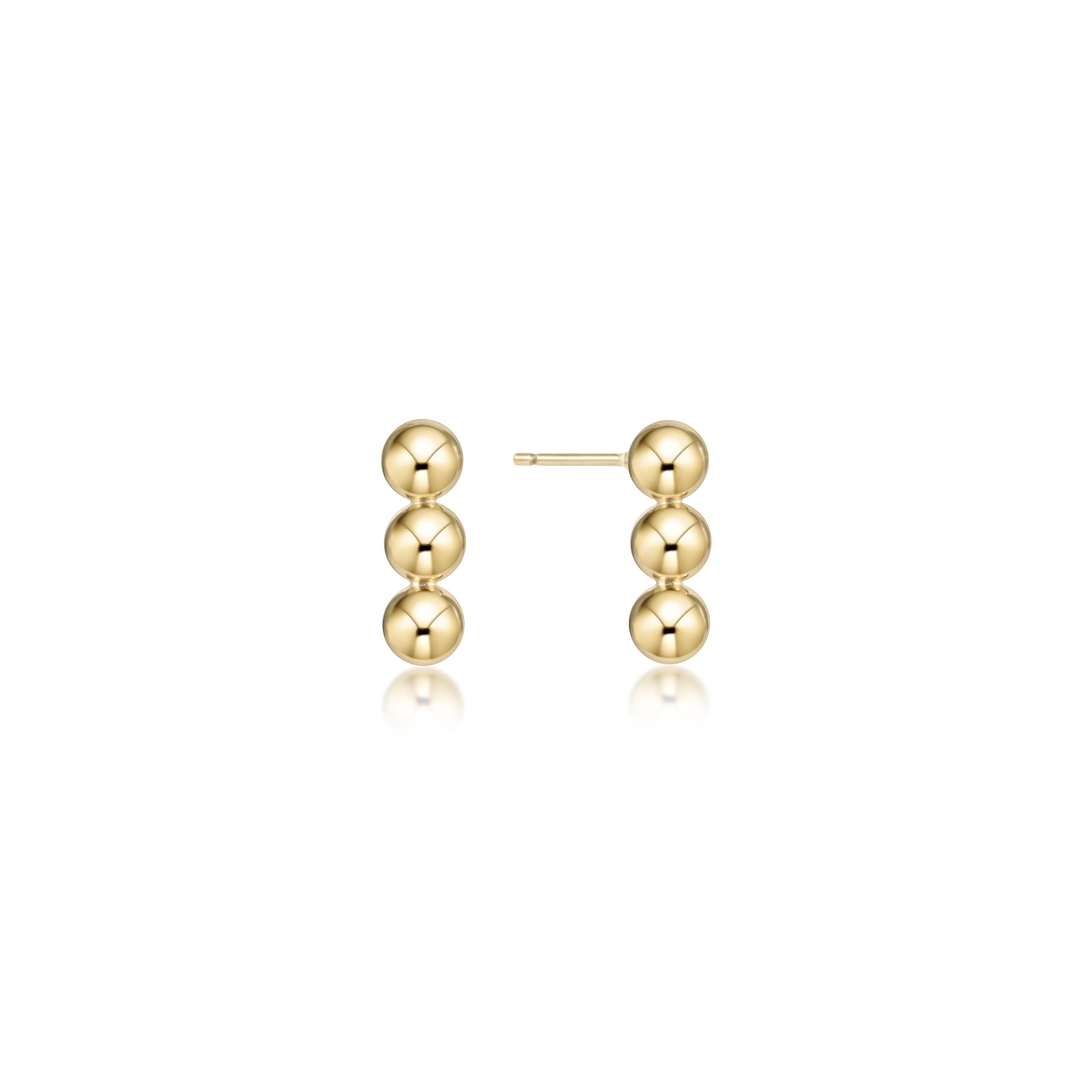 Joy Studs - Gold 4mm