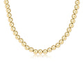 Choker Beaded - Classic Gold 8mm