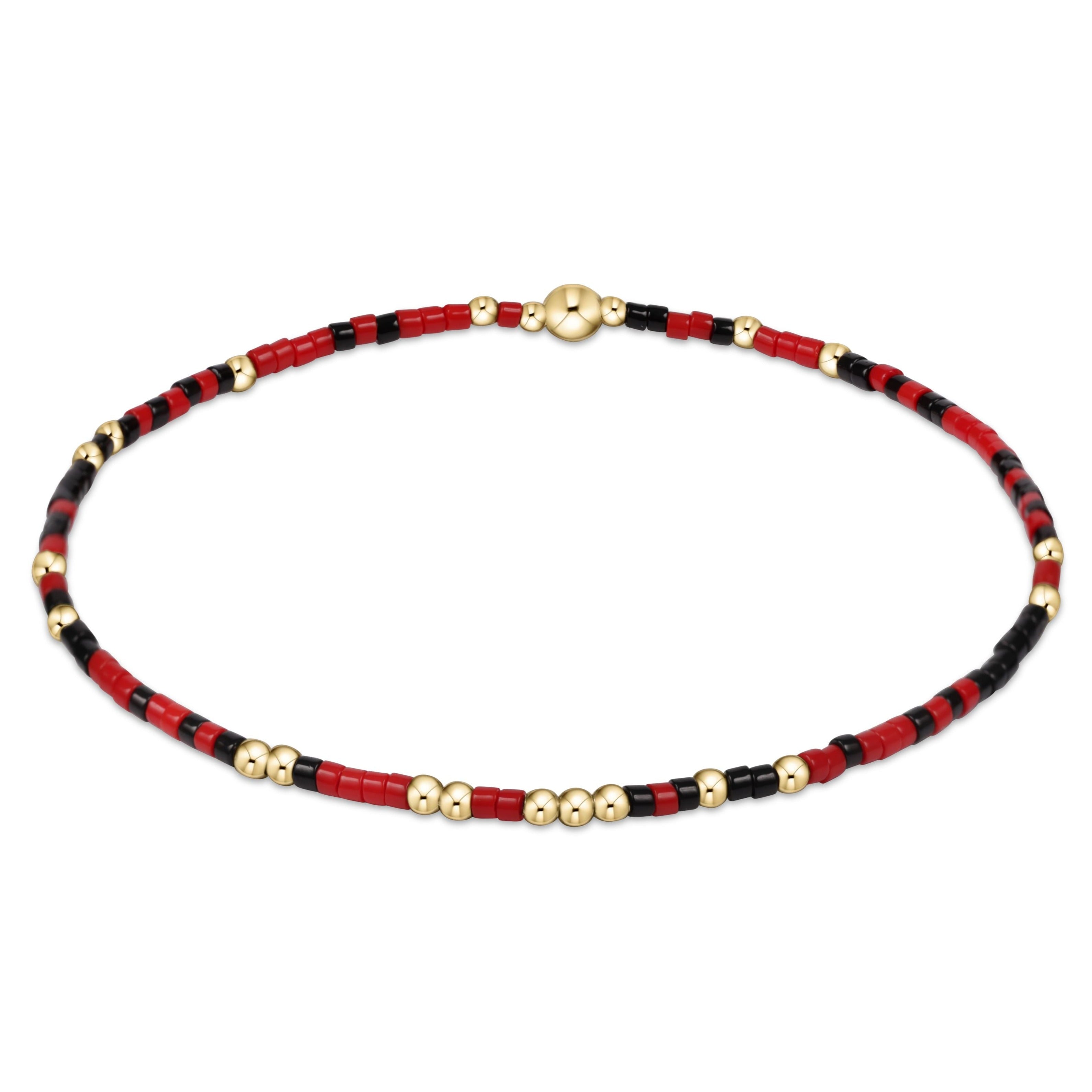 Gameday Hope Unwritten Bracelet - Red-Black