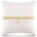 grateful for you gift stack - gold signature cross charm