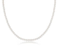 Choker Beaded - Classic Pearl 3mm
