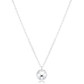 16" Necklace Sterling - Classic Sterling 10mm Charm