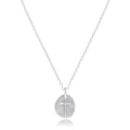16" Necklace Sterling - Inspire Small Sterling Disc