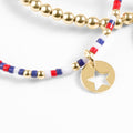 Hope Unwritten Bracelet - Firecracker - Star Small Gold Disc
