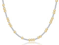 Choker Beaded - Hope Unwritten Mixed Metal 4mm