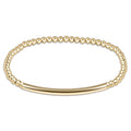 Bliss Bar Smooth Gold 3mm Bracelet