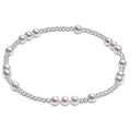 Hope Unwritten Pearl 4mm Sterling Bracelet