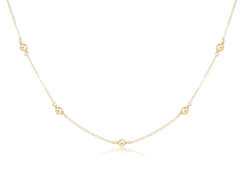 Choker Simplicity Chain Gold - Classic Gold 4mm