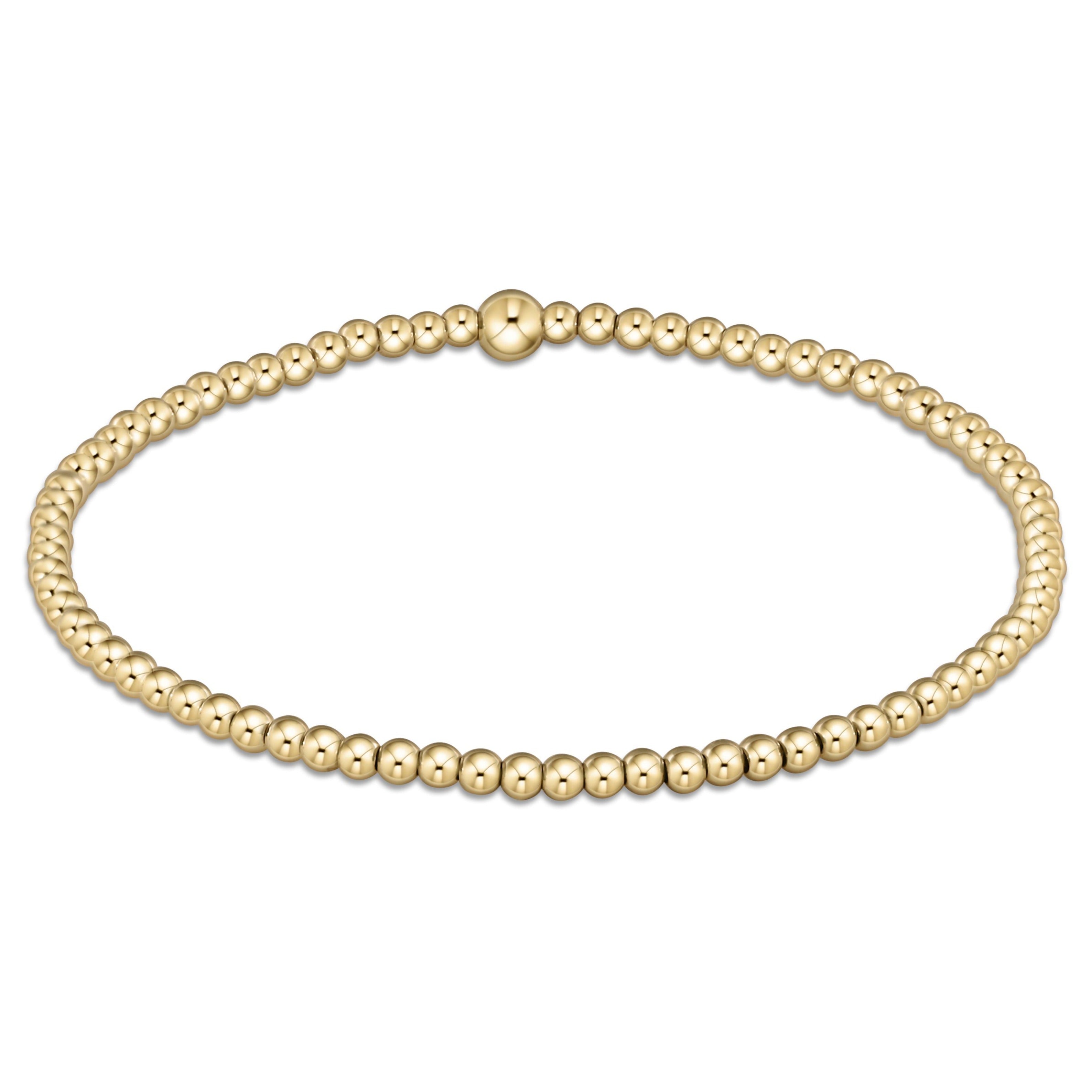 Classic Gold 2.5mm Bracelet