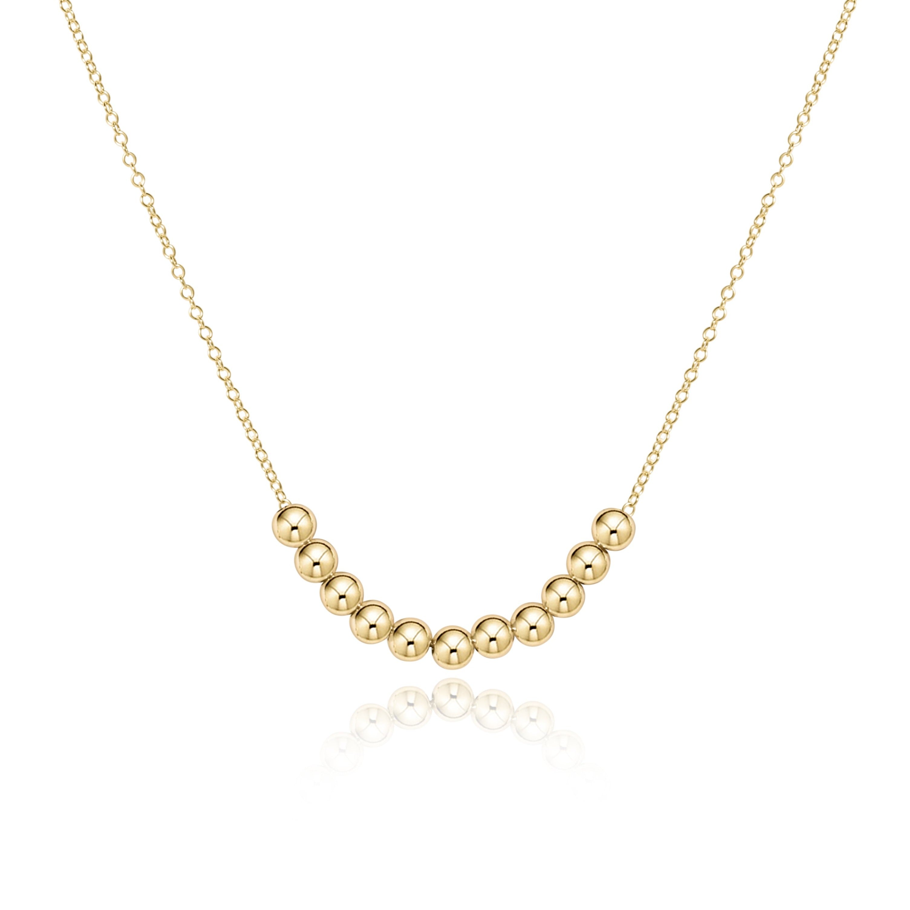 16" Necklace Gold - Beaded Bliss Gold