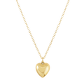 16" Necklace Gold - Love Plush Gold Charm