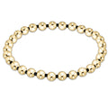 Gameday Hope Grateful 5mm Bead Bracelet - Onyx
