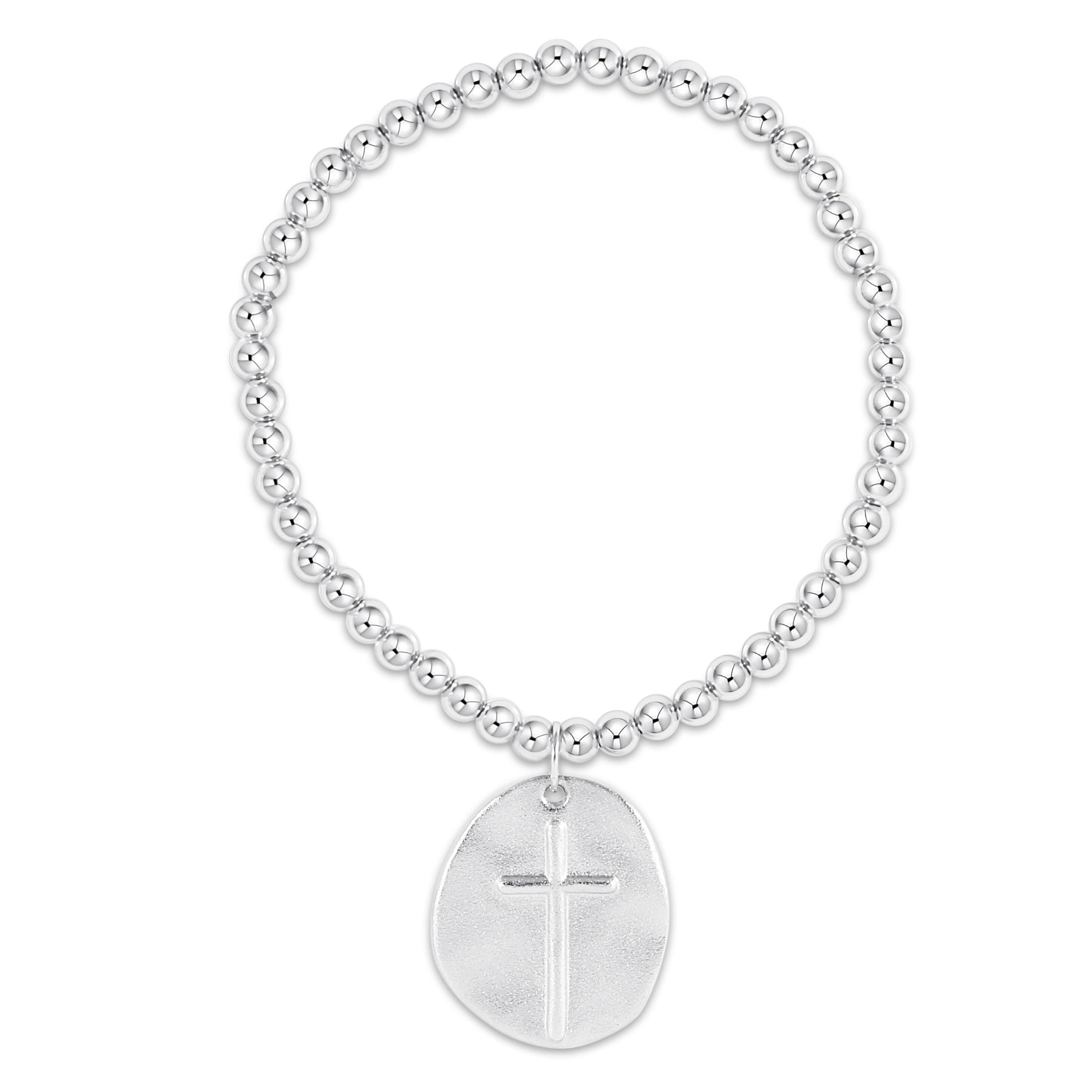 Classic Sterling 4mm Bracelet - Inspire Sterling Disc