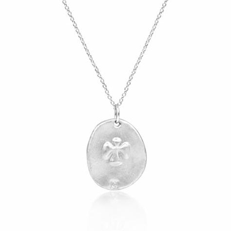 16" Necklace Sterling - Inspire Sterling Disc